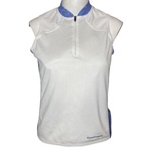 Cannondale Cycling Jersey Womens White/Powder Blue Size P = XS